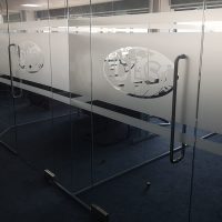 Frameless Glass Office Partitions
